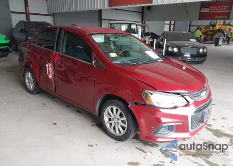 2018 Chevrolet Sonic Lt Auto from USA, damaged, VIN 1G1JD5SH2J4104288
